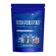 1PC 20 lb Ice Melt Salt Safe for Concrete, Effective Snow Removal Up to -15°F, Ideal for Sidewalks \u0026 Driveways